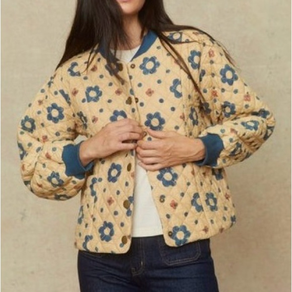 Christy Dawn Cleo Jacket in Apple Blossom